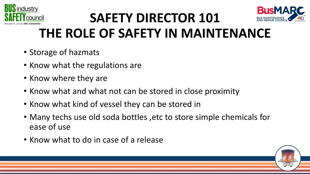 safety director 101 the role of safety 19