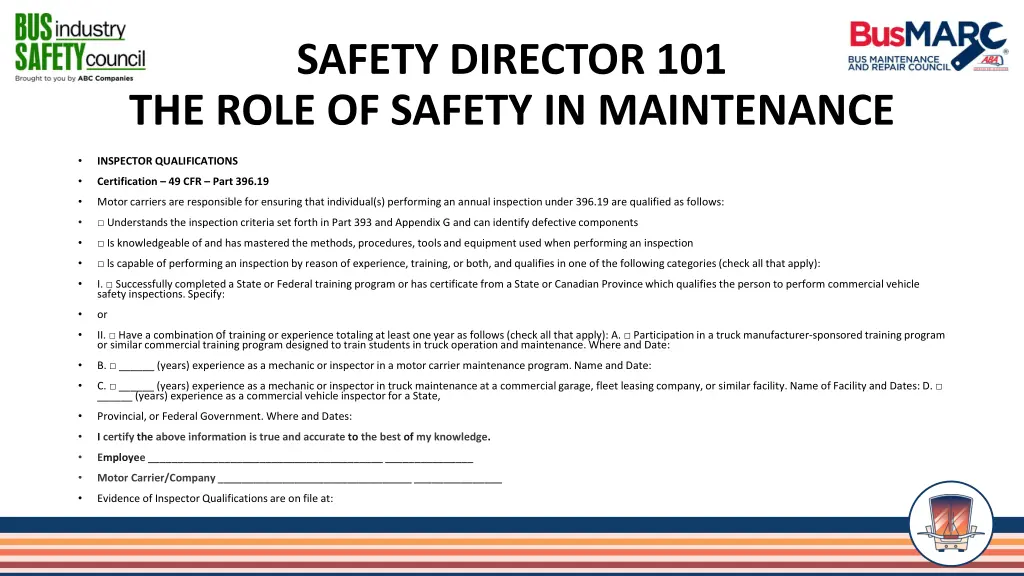 safety director 101 the role of safety 2