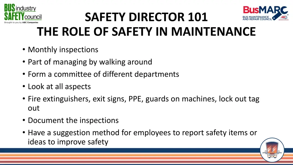 safety director 101 the role of safety 20