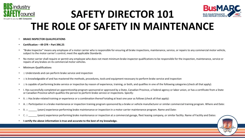 safety director 101 the role of safety 3