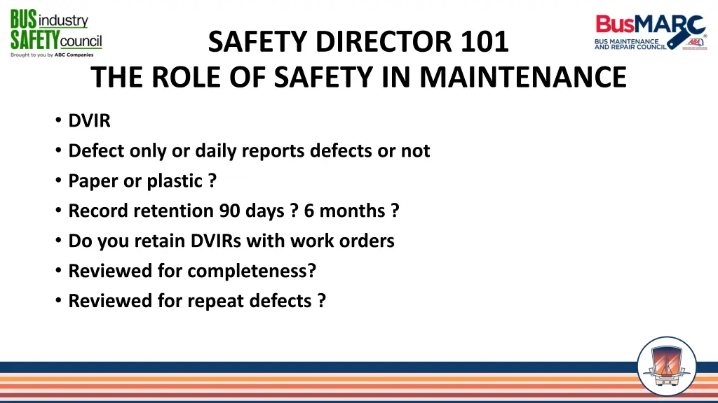 safety director 101 the role of safety 5