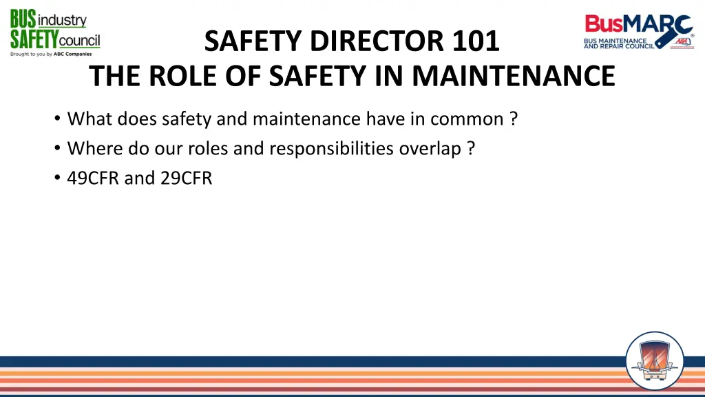 safety director 101 the role of safety