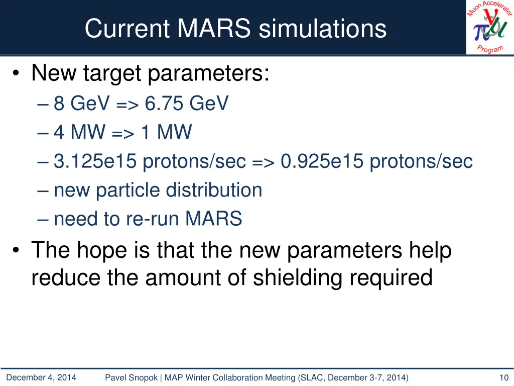 current mars simulations