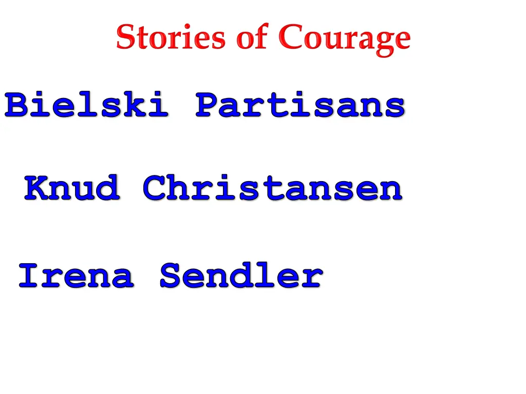 bielski partisans