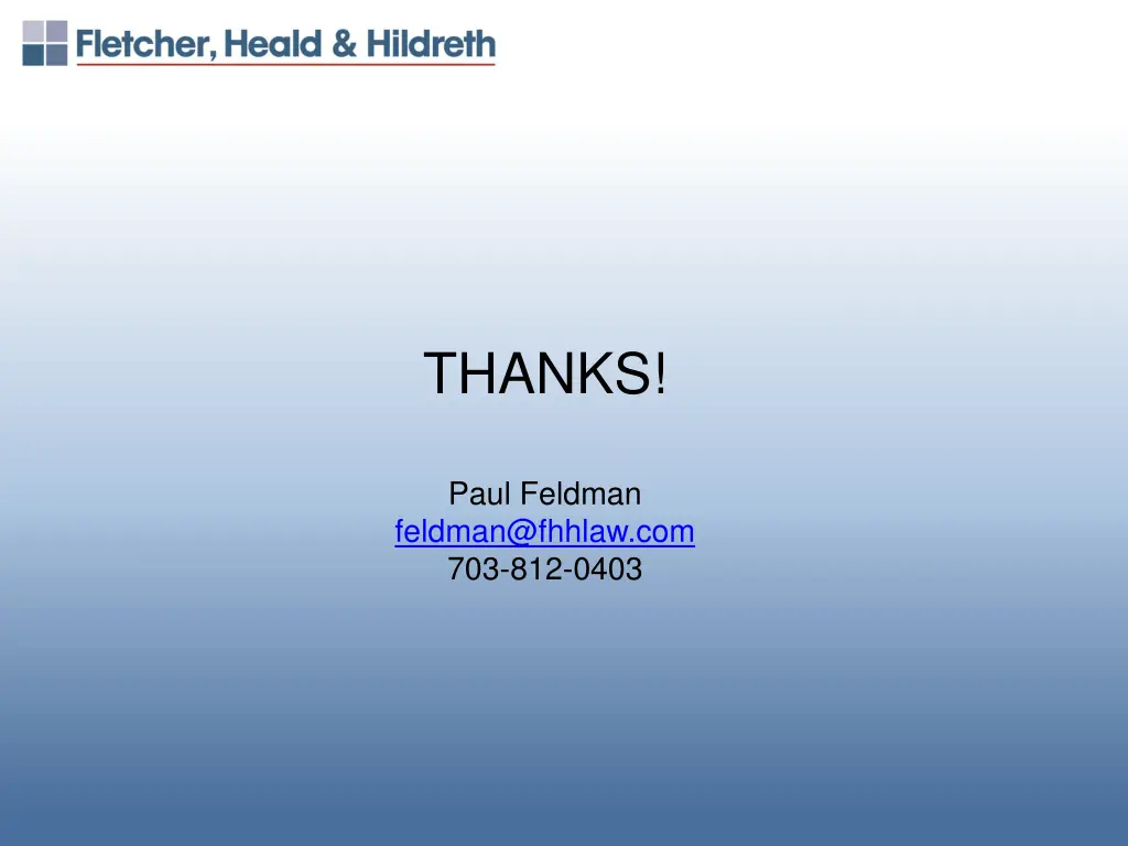 thanks