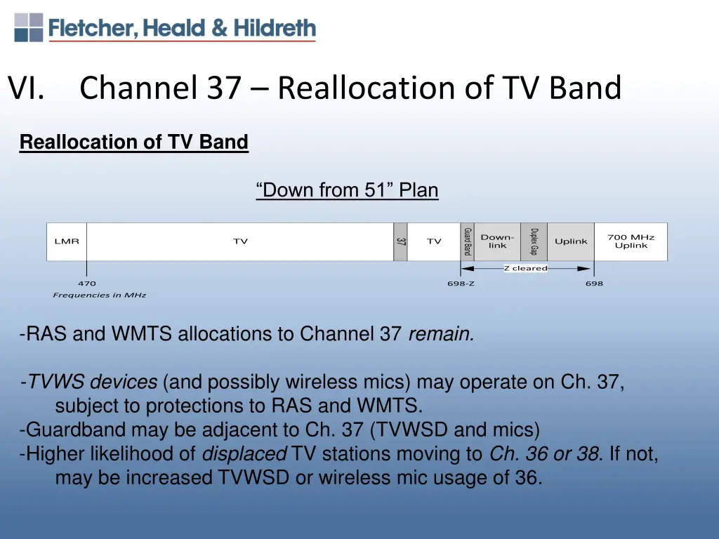 vi channel 37 reallocation of tv band 2