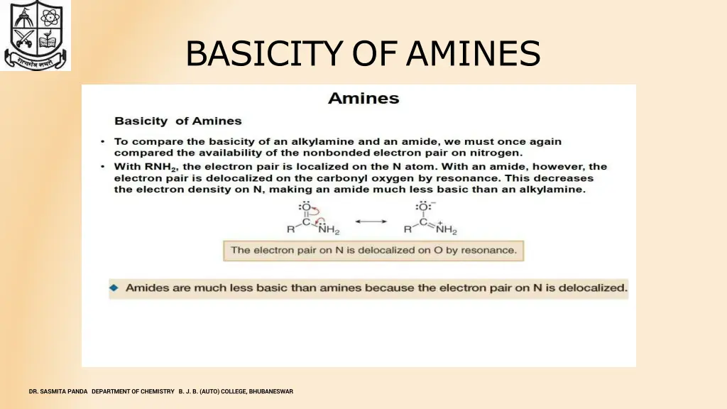 basicity of amines 8