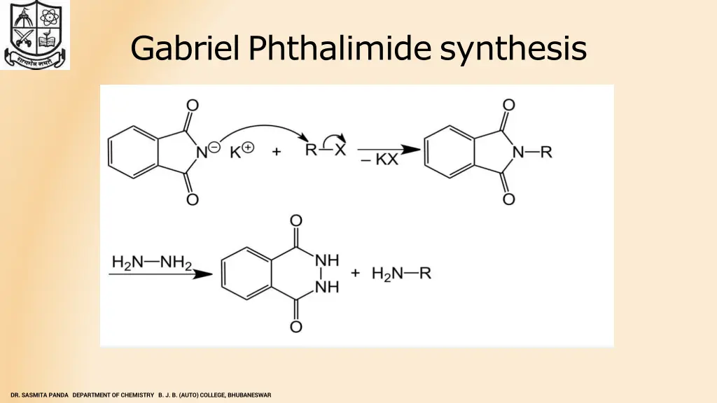 gabriel phthalimide synthesis 2