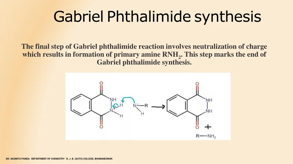 gabriel phthalimide synthesis 7