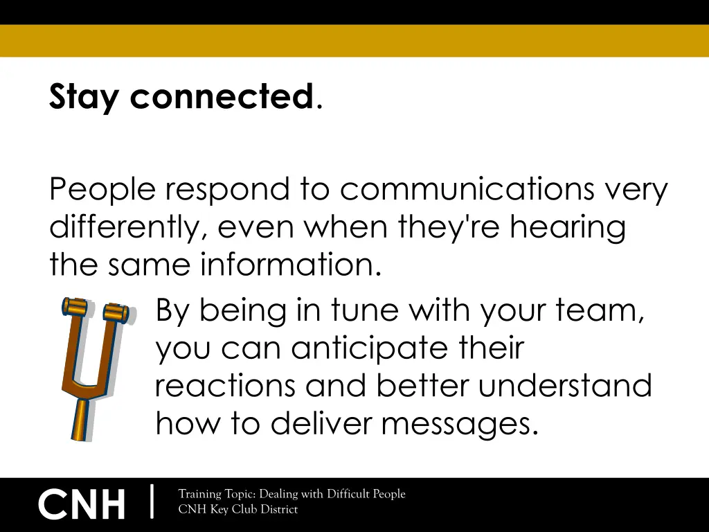 stay connected