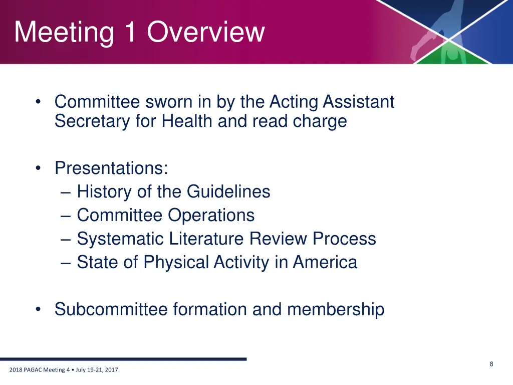meeting 1 overview