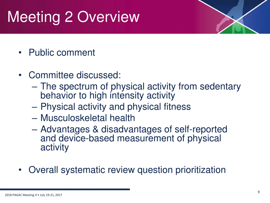 meeting 2 overview