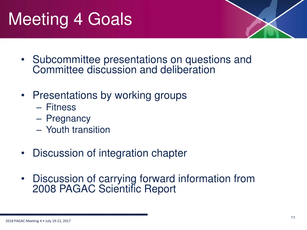 meeting 4 goals