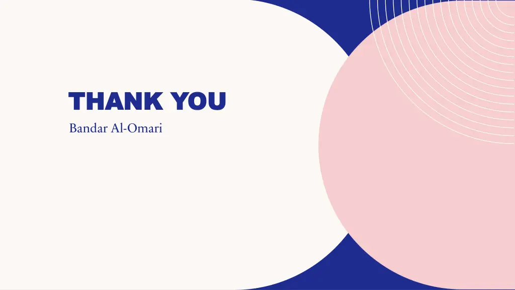 thank you thank you bandar al omari