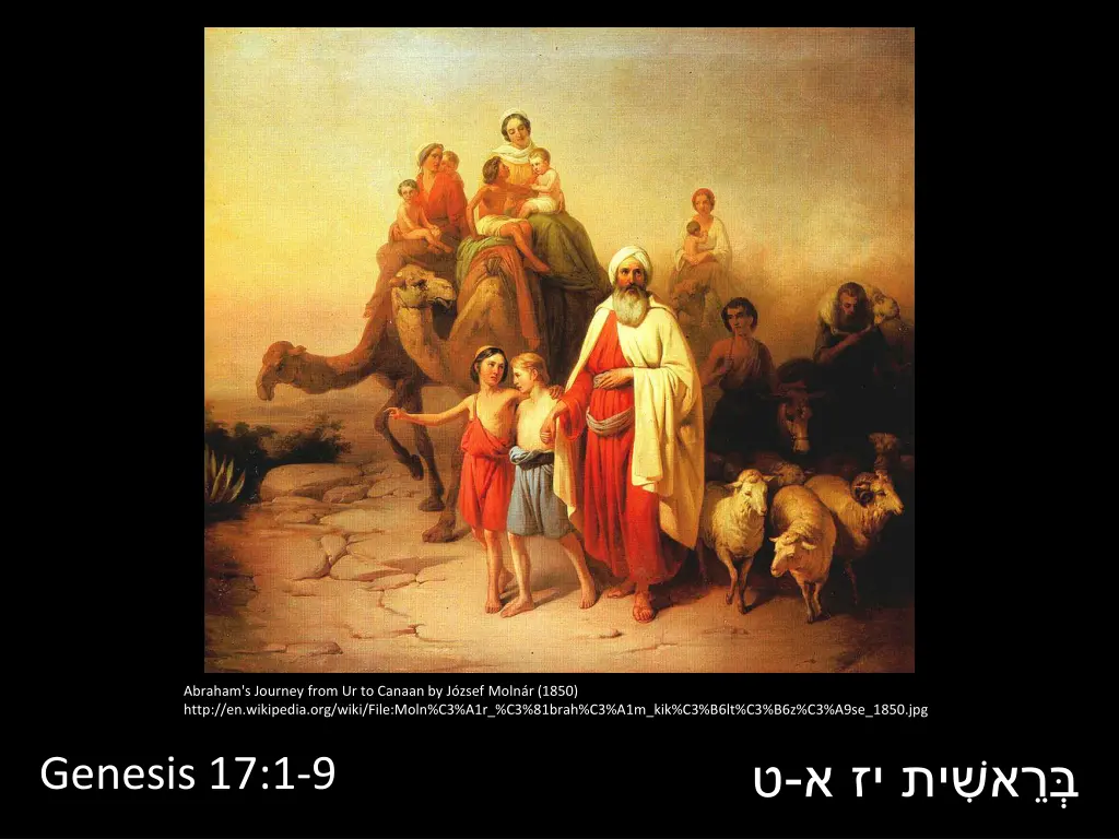 abraham s journey from ur to canaan by j zsef