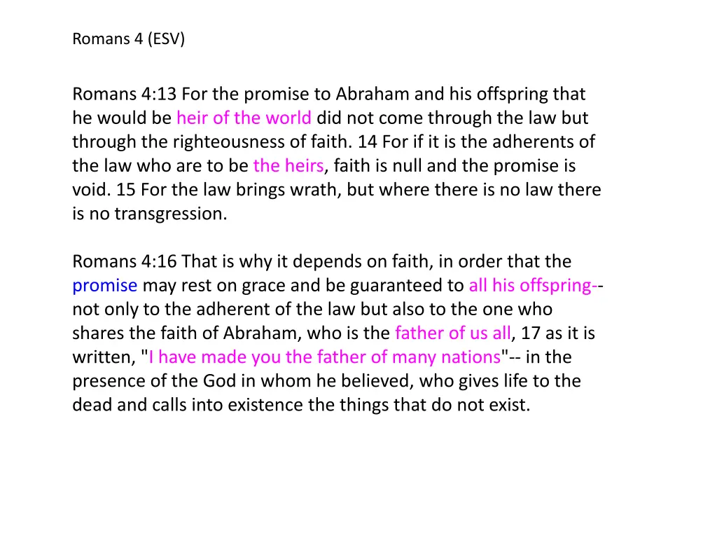 romans 4 esv