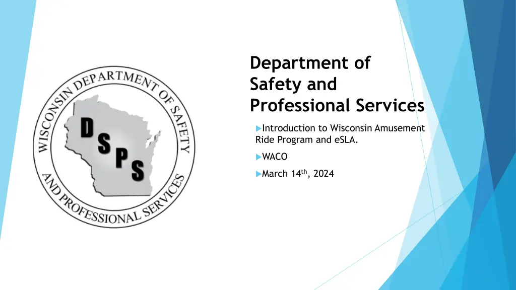 wisconsin department of safety and professional