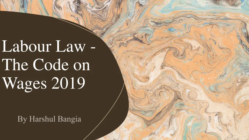 labour law the code on wages 2019