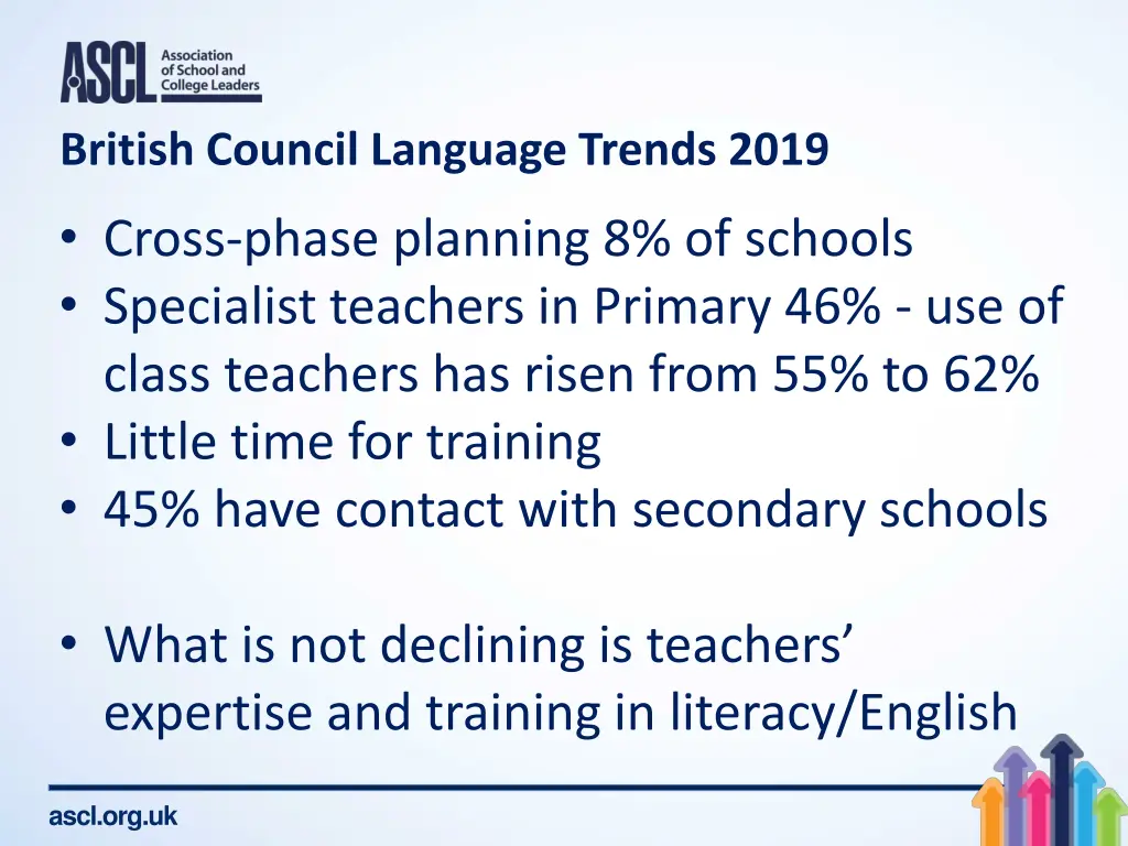 british council language trends 2019 cross phase