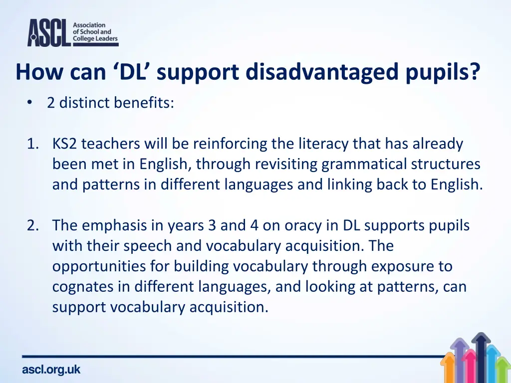 how can dl support disadvantaged pupils