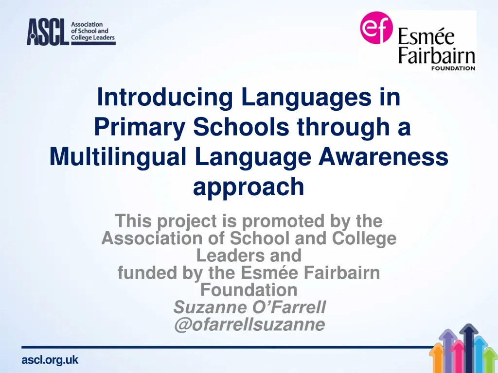introducing languages in primary schools through