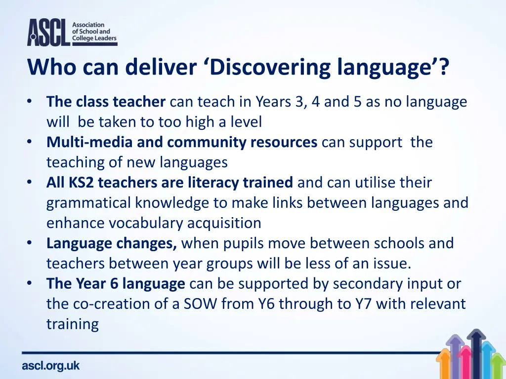 who can deliver discovering language
