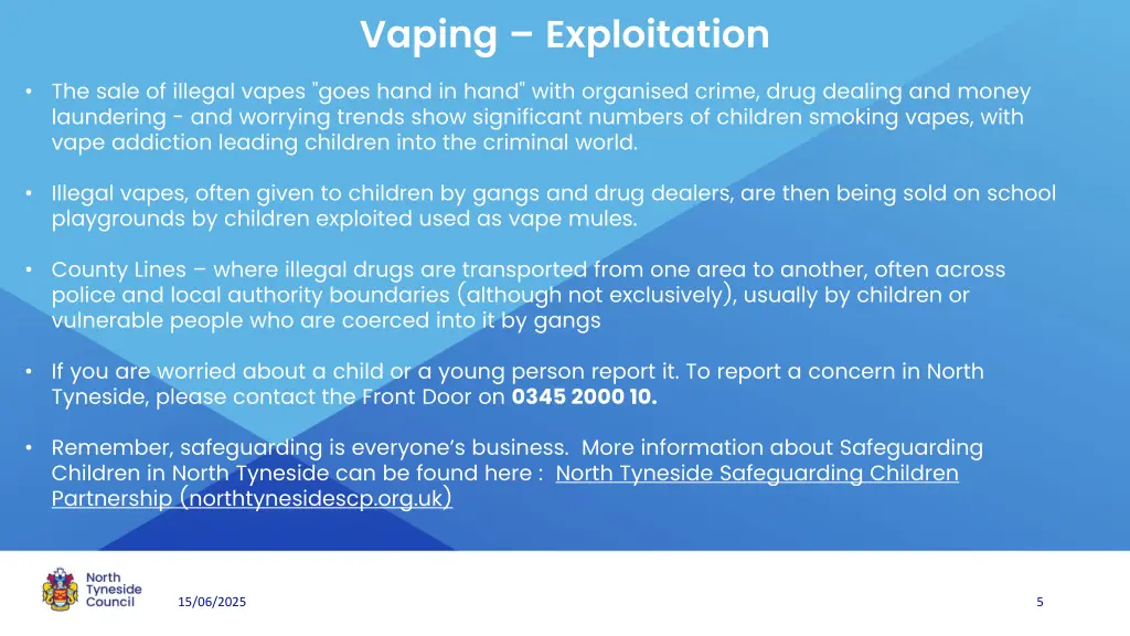 vaping exploitation