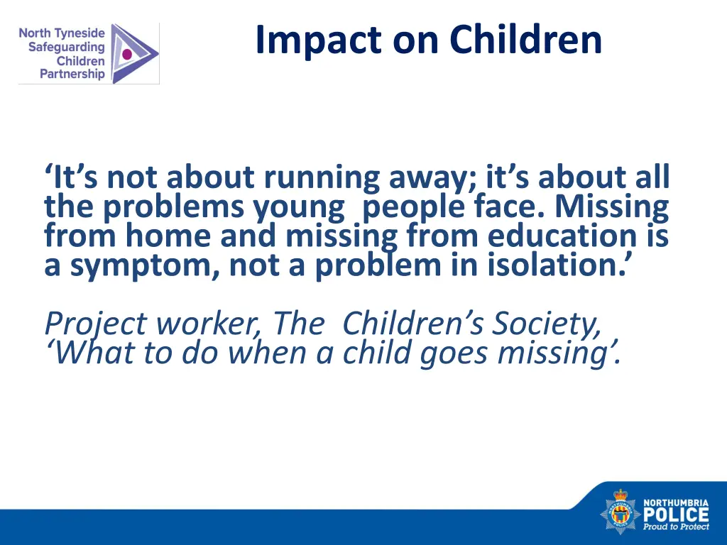 impact on children