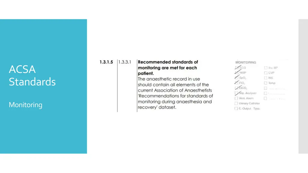 acsa standards 3