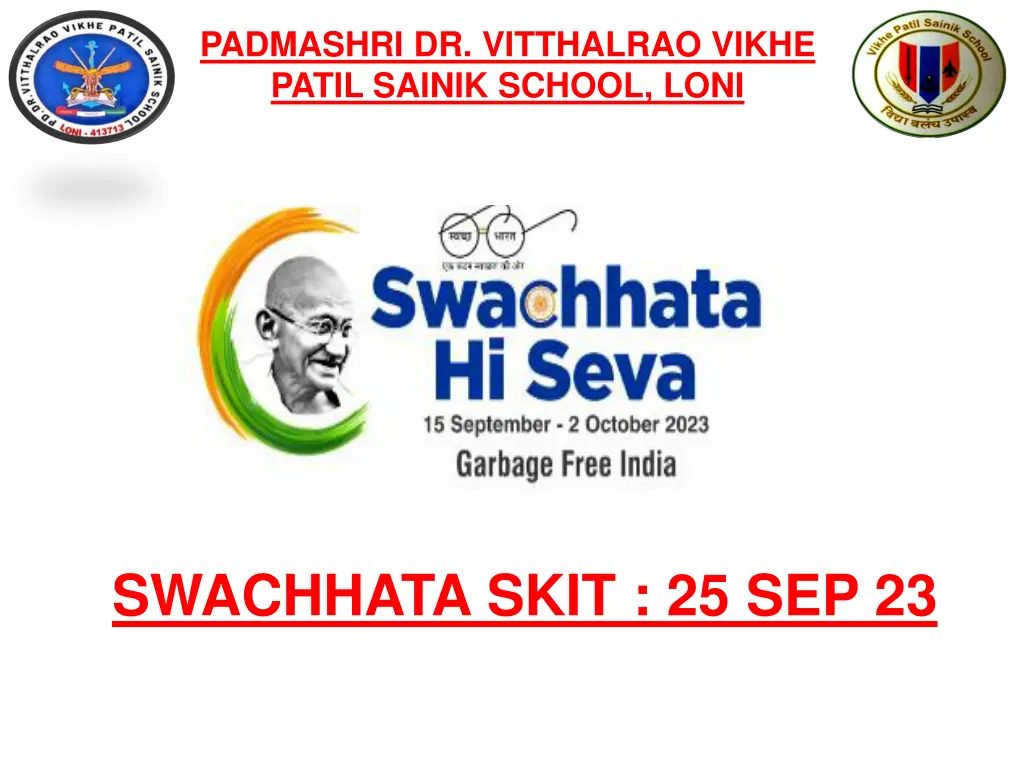 padmashri dr vitthalrao vikhe patil sainik school