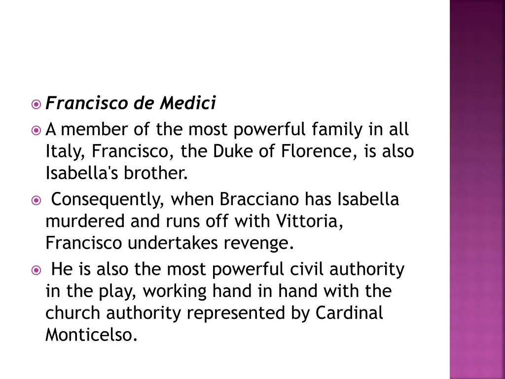 francisco de medici a member of the most powerful