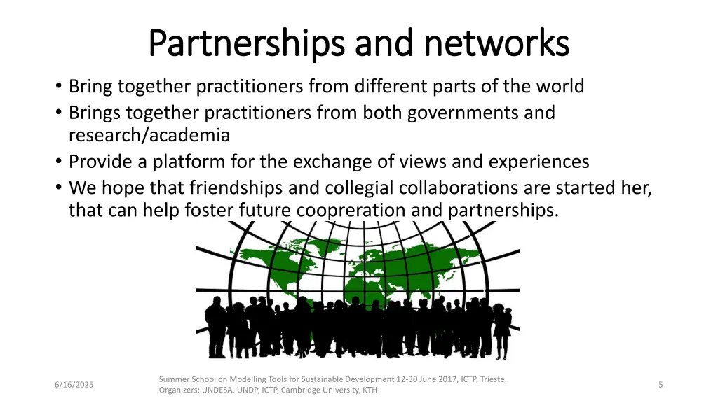 partnerships and networks partnerships