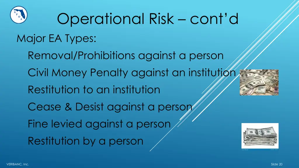 operational risk cont d major ea types removal