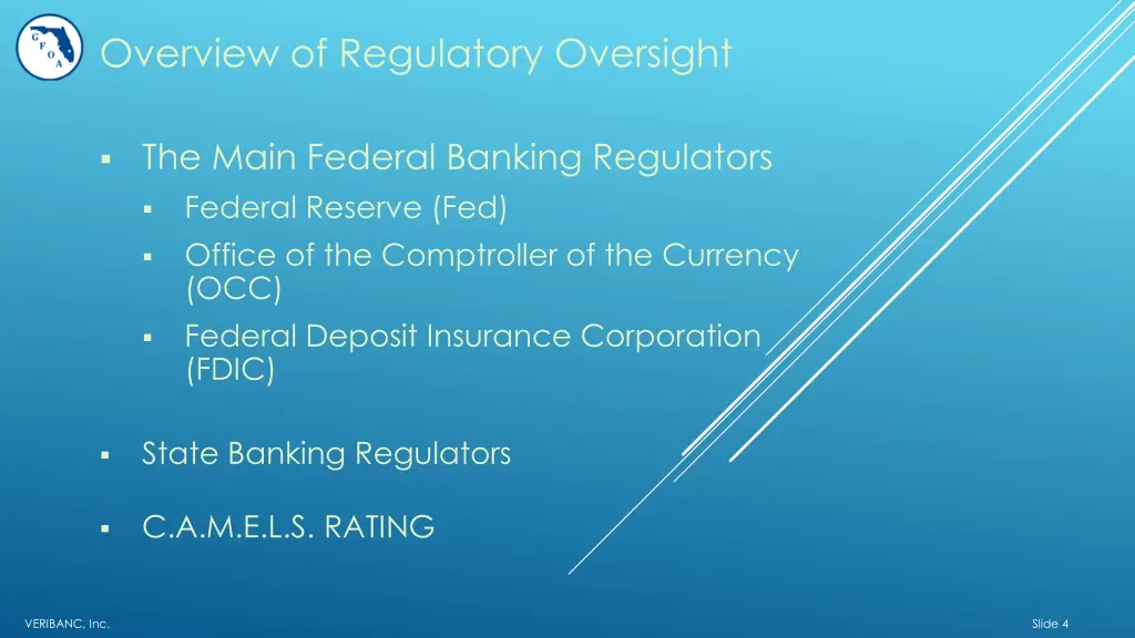 overview of regulatory oversight
