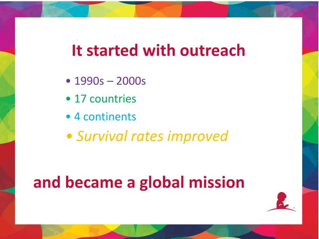 it started with outreach