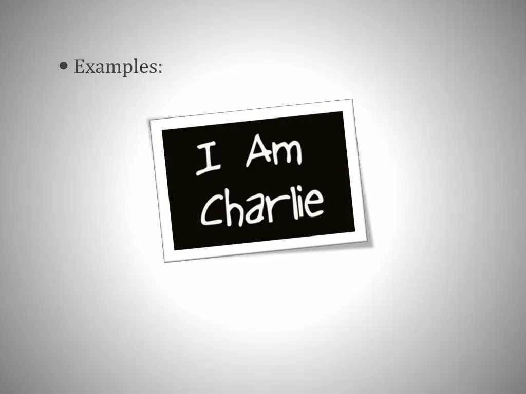 examples