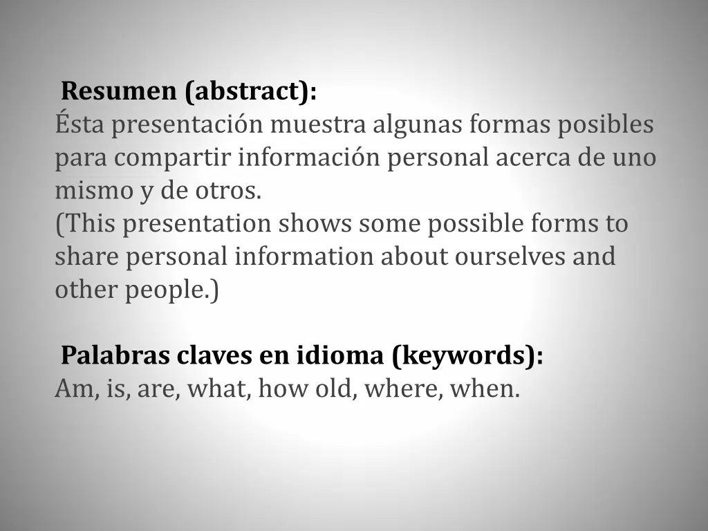resumen abstract sta presentaci n muestra algunas