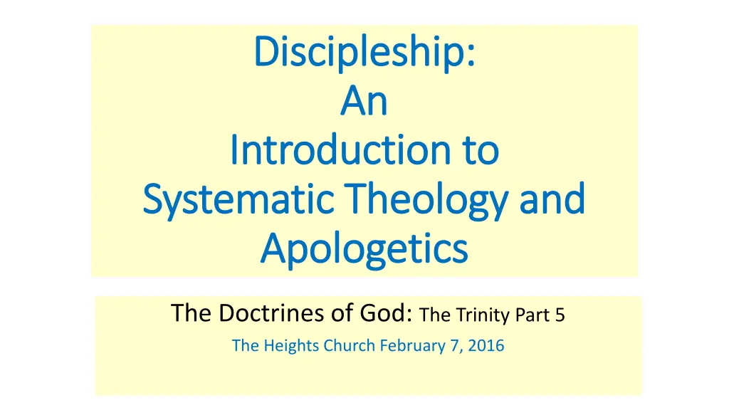 discipleship discipleship an an introduction