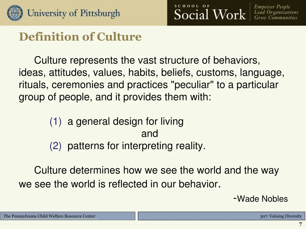 definition of culture