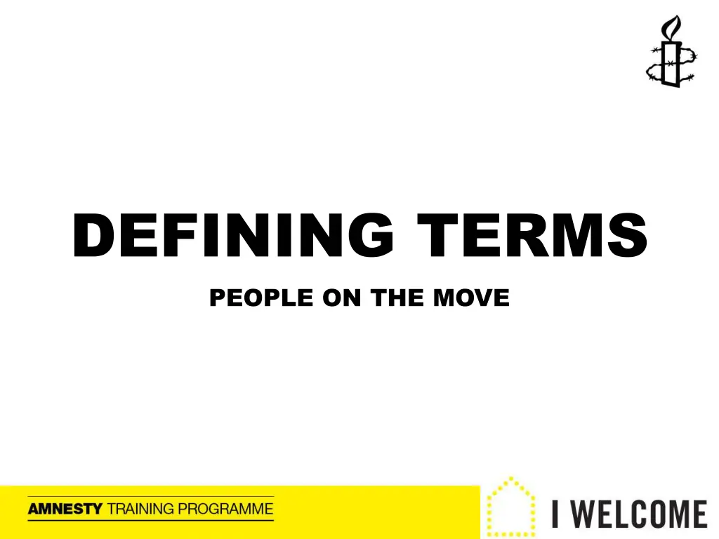 defining terms people on the move