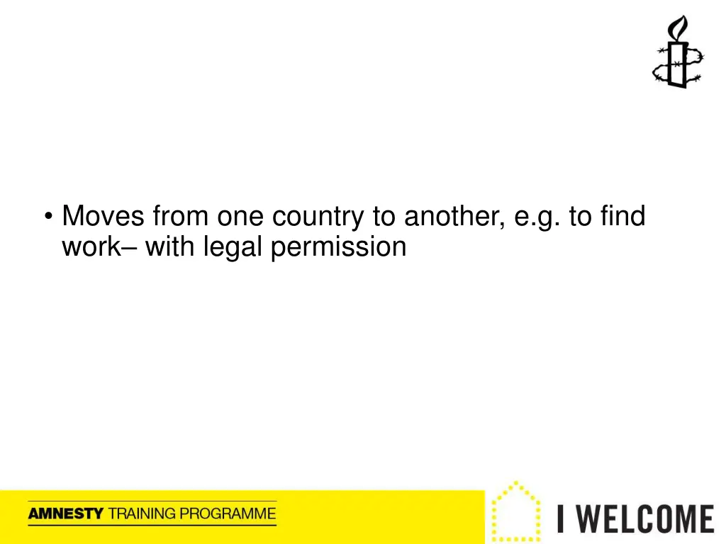 moves from one country to another e g to find