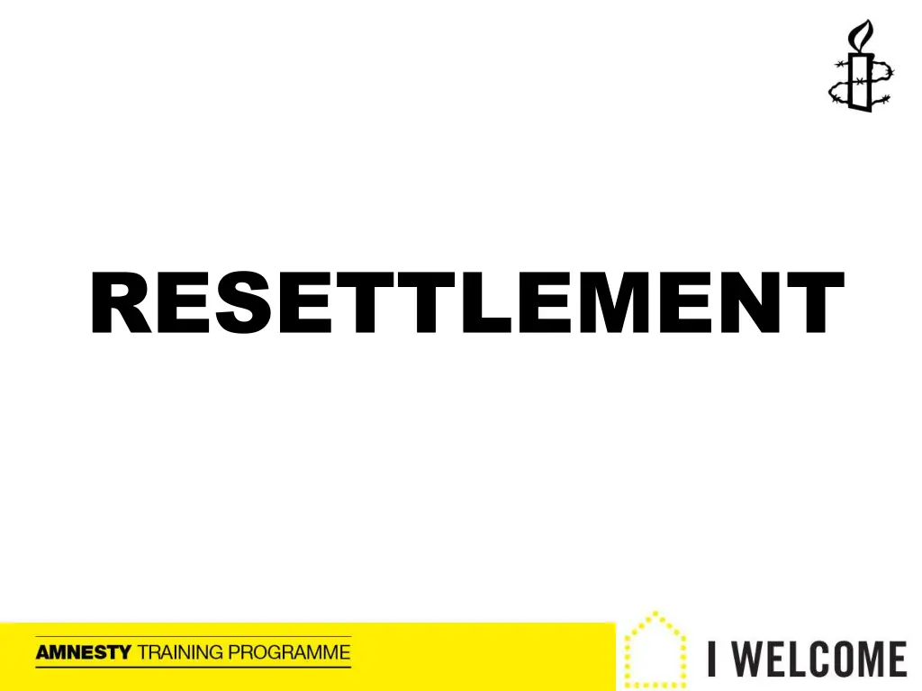 resettlement