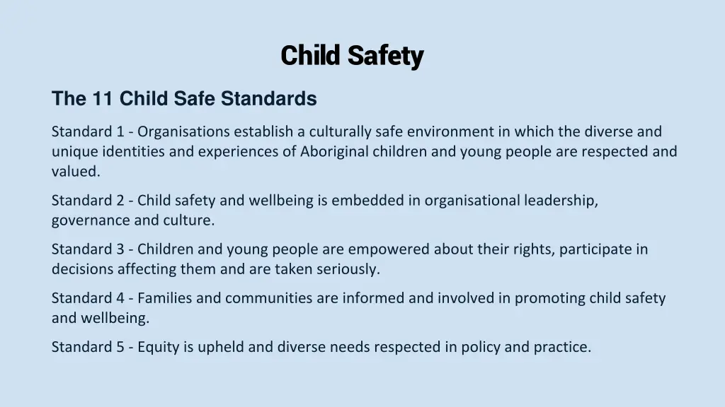 child safety 2