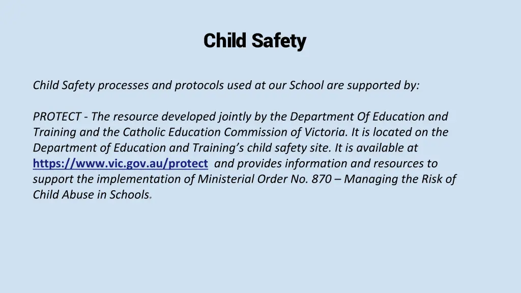child safety 5