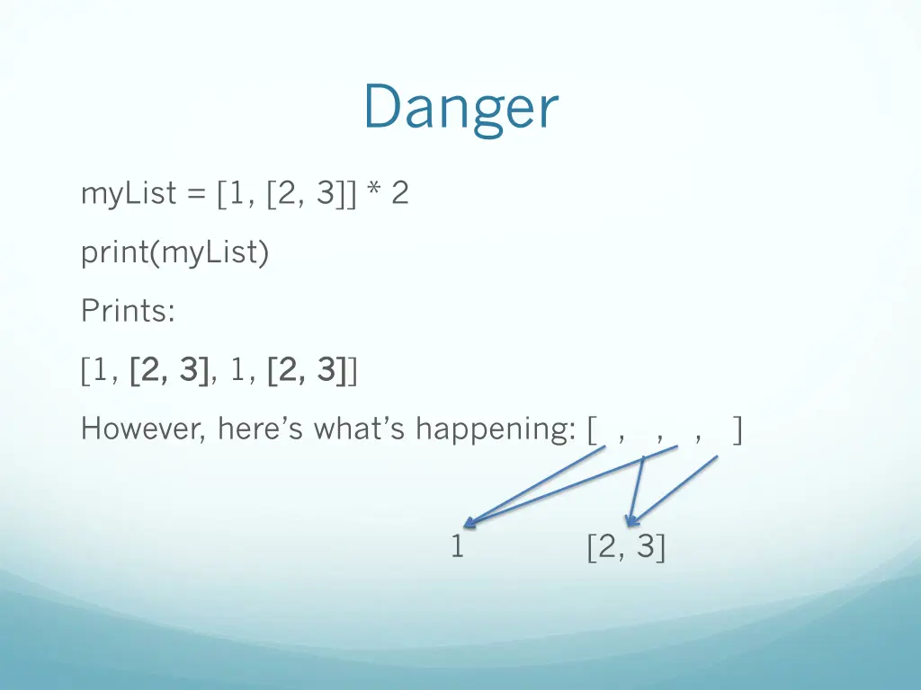 danger 1