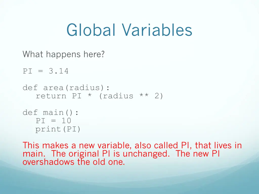 global variables 2