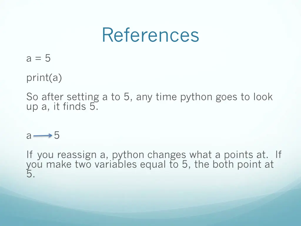 references 1