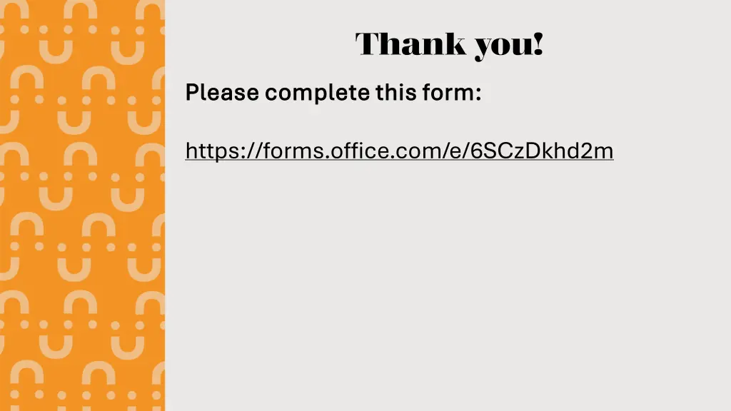 thank you