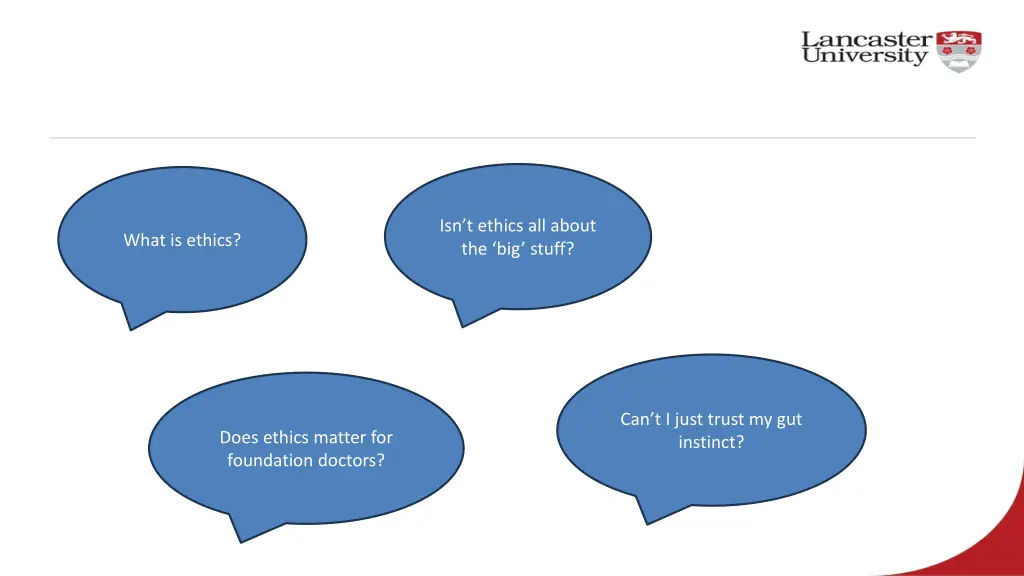 isn t ethics all about the big stuff 1
