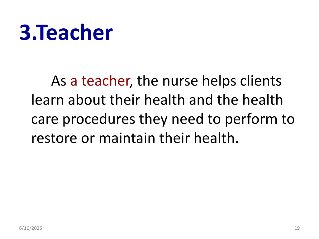 3 teacher